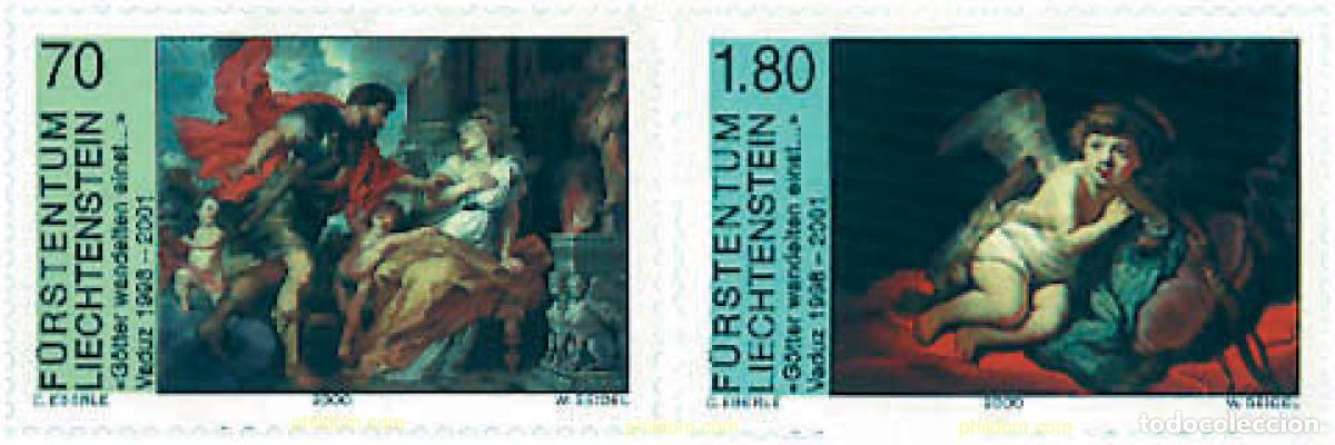 Sellos: 80191 MNH LIECHTENSTEIN 2000 EXPOSICION CUANDO LOS DIOSES SE VAN DE PASEO