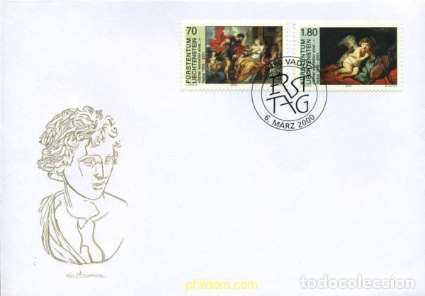 Sellos: 218489 MNH LIECHTENSTEIN 2000 EXPOSICION CUANDO LOS DIOSES SE VAN DE PASEO