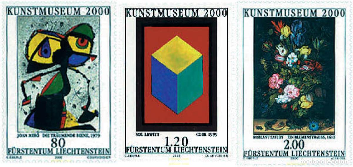 Sellos: 94659 MNH LIECHTENSTEIN 2000 MUSEO DE ARTE 2000