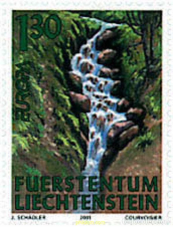 Sellos: 77747 MNH LIECHTENSTEIN 2001 EUROPA CEPT. EL AGUA, RIQUEZA NATURAL