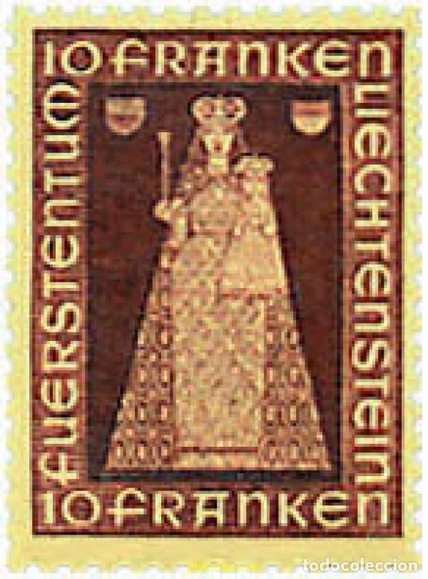 Sellos: 339231 HINGED LIECHTENSTEIN 1941 VIRGEN DE LA CAPILLA DE DUX