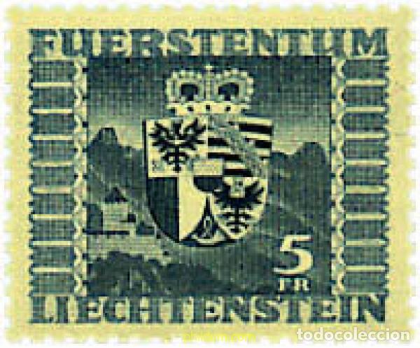Sellos: 81611 MNH LIECHTENSTEIN 1945 ESCUDOS DEL PRINCIPADO