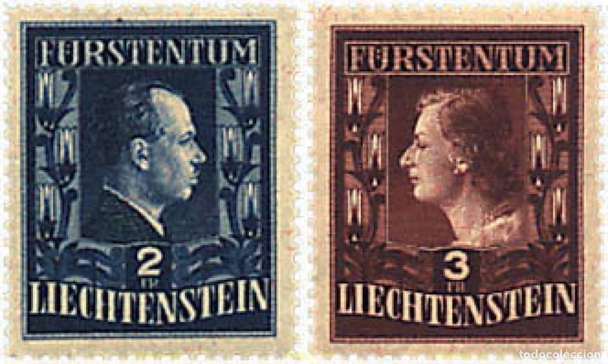 Sellos: 339236 MNH LIECHTENSTEIN 1951 PRINCIPES