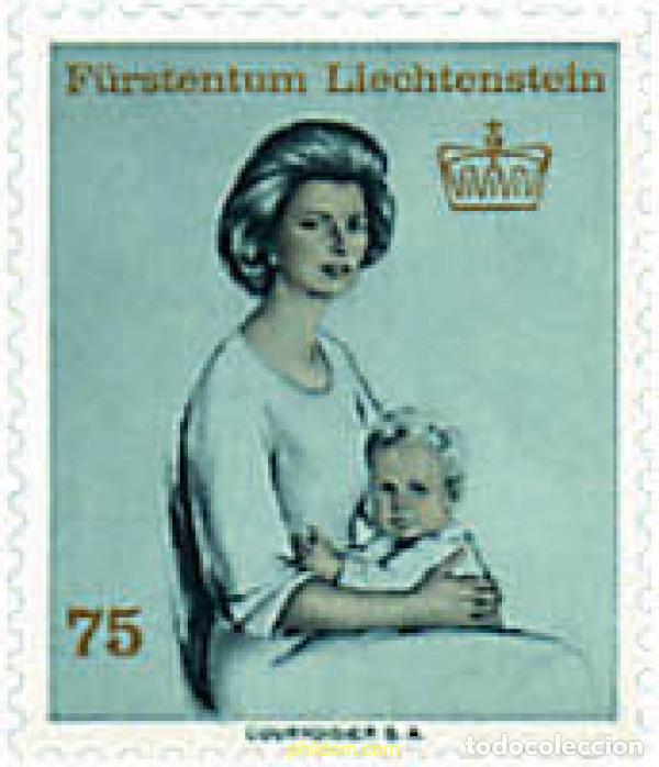 Francobolli: 77582 MNH LIECHTENSTEIN 1965 PRINCESA GINA Y PRINCIPE FRANZ JOSEPH WENZEL