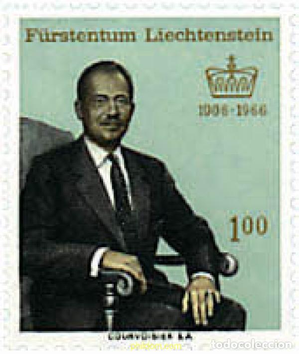 Timbres: 82962 MNH LIECHTENSTEIN 1966 60 ANIVERSARIO DEL PRINCIPE FRANZ JOSEPH II