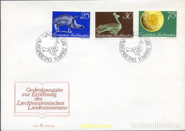 Francobolli: 252019 MNH LIECHTENSTEIN 1971 INAUGURACION DEL NUEVO MUSEO NACIONAL