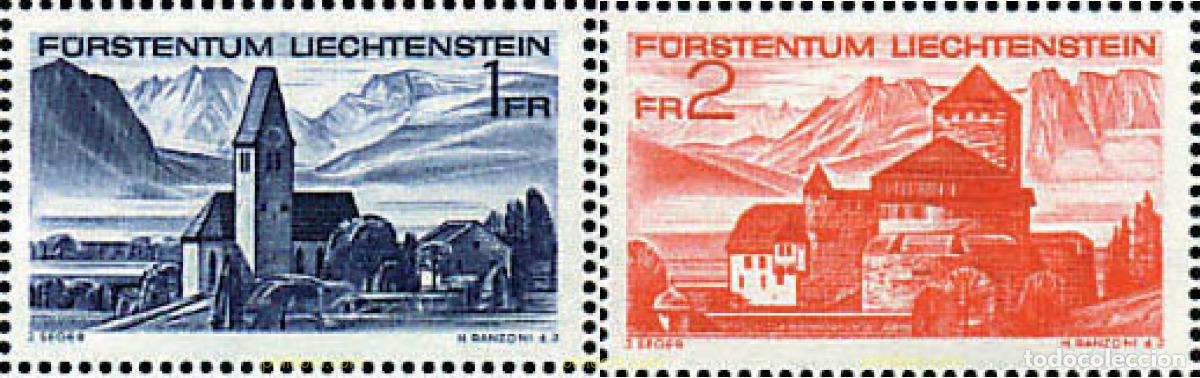 Francobolli: 103211 MNH LIECHTENSTEIN 1972 LIBA 72. EXPOSICION FILATELICA NACIONAL