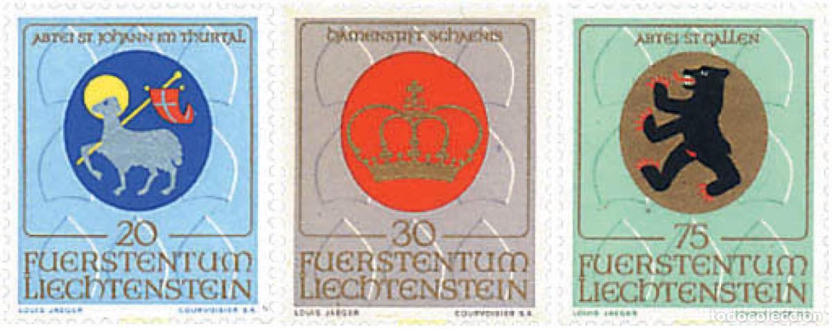 Sellos: 78278 MNH LIECHTENSTEIN 1970 ESCUDOS ECLESIASTICOS