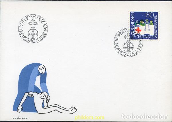 Sellos: 251949 MNH LIECHTENSTEIN 1975 30 ANIVERSARIO DE LA CRUZ ROJA NACIONAL