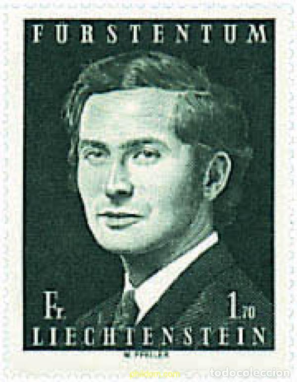 Sellos: 77603 MNH LIECHTENSTEIN 1974 PRINCIPES FRANZ JOSEPH II Y LA PRINCESA GEORGINA