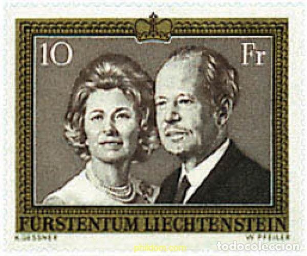 Sellos: 81636 MNH LIECHTENSTEIN 1974 PRINCIPES FRANZ JOSEPH II Y LA PRINCESA GEORGINA