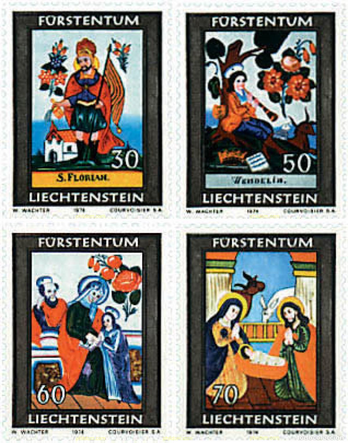 Sellos: 79628 MNH LIECHTENSTEIN 1974 NAVIDAD