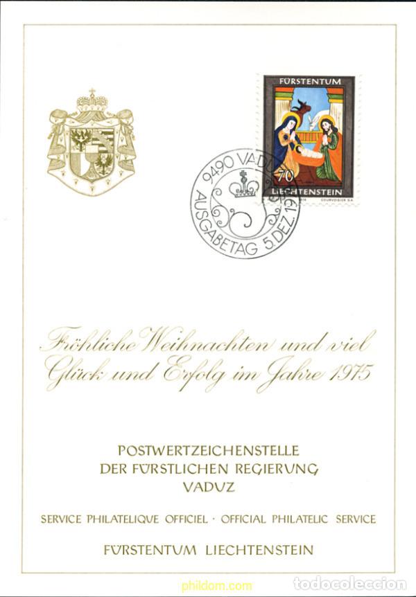 Sellos: 245057 USED LIECHTENSTEIN 1974 NAVIDAD