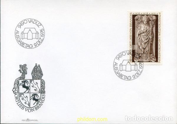 Sellos: 251856 MNH LIECHTENSTEIN 1976 OBISPO ORTLIEB VON BRANDIS