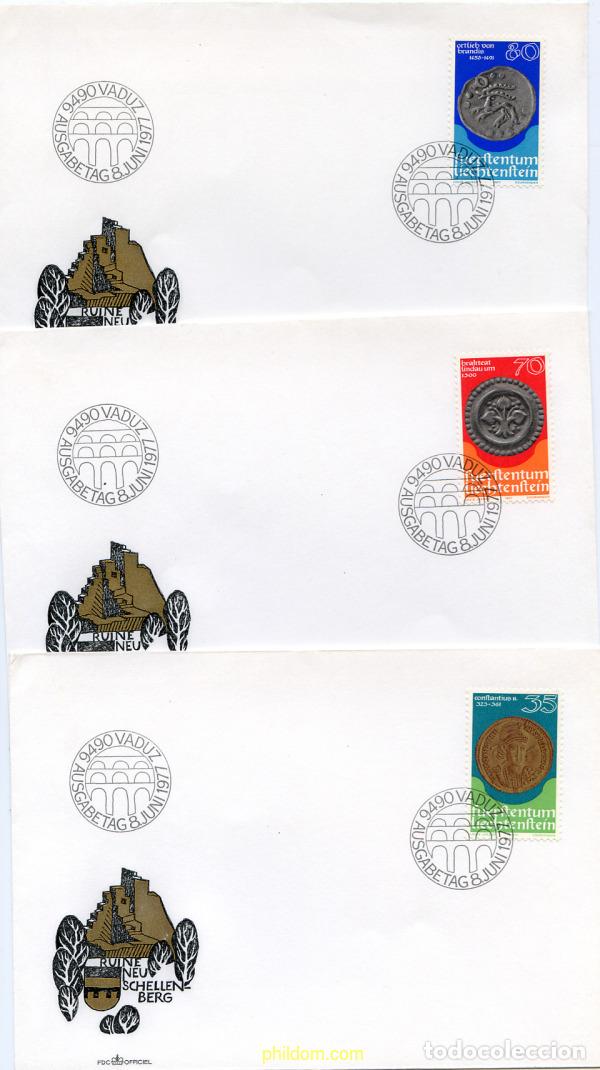 Sellos: 251852 MNH LIECHTENSTEIN 1977 MONEDAS