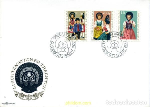 Briefmarken: 245496 MNH LIECHTENSTEIN 1977 COSTUMBRES Y FIESTAS POPULARES