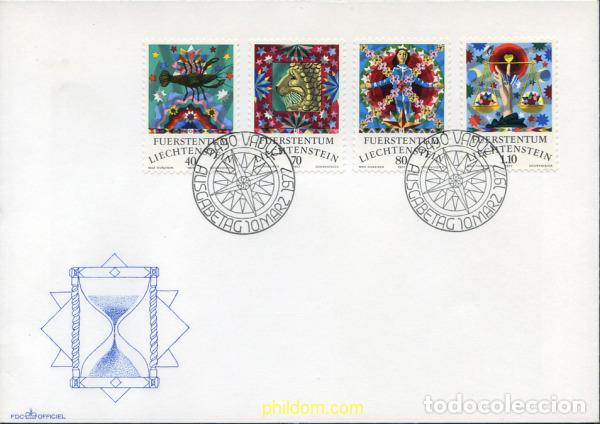 Briefmarken: 251853 MNH LIECHTENSTEIN 1977 SIGNOS DEL ZODIACO
