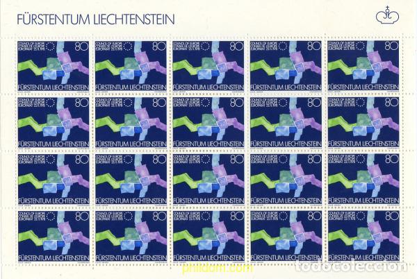 Sellos: 262179 MNH LIECHTENSTEIN 1979 ADHESION DE LIECHTENSTEIN AL CONSEJO DE EUROPA
