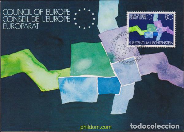 Sellos: 627281 MNH LIECHTENSTEIN 1979 ADHESION DE LIECHTENSTEIN AL CONSEJO DE EUROPA