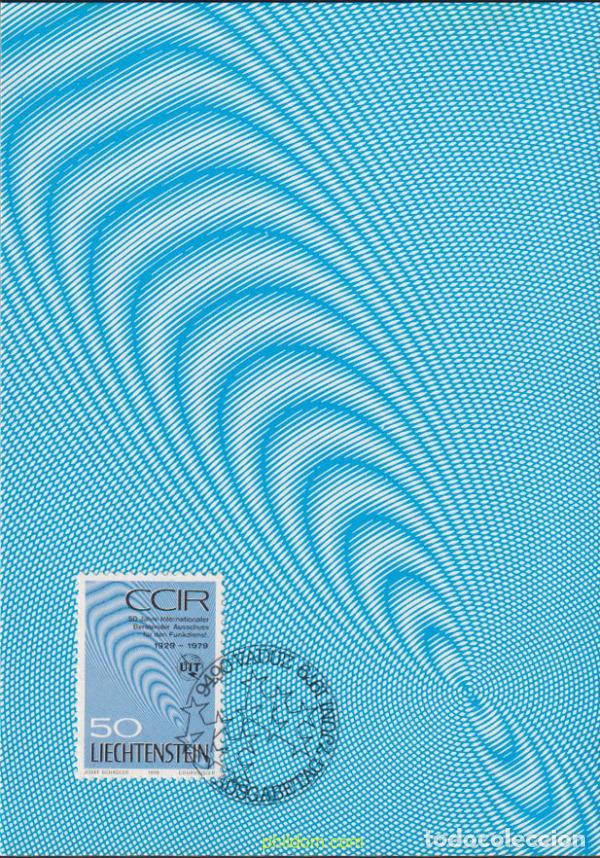 Sellos: 627282 MNH LIECHTENSTEIN 1979 30 ANIVERSARIO DEL COMITE CONSULTOR INTERNACIONAL DE RADIOCOMUNICACIO