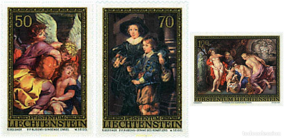 Sellos: 82966 MNH LIECHTENSTEIN 1976 400 ANIVERSARIO DEL NACIMIENTO DEL PINTOR RUBENS