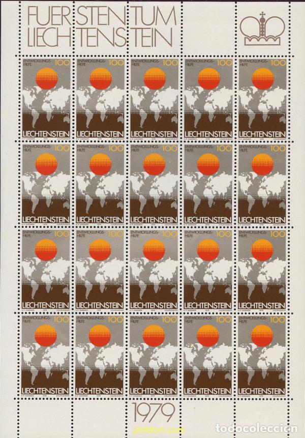 Sellos: 262178 MNH LIECHTENSTEIN 1979 AYUDA PARA EL DESARROLLO MUNDIAL