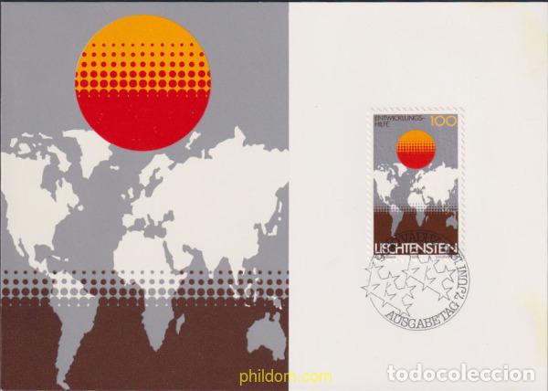 Sellos: 627280 MNH LIECHTENSTEIN 1979 AYUDA PARA EL DESARROLLO MUNDIAL