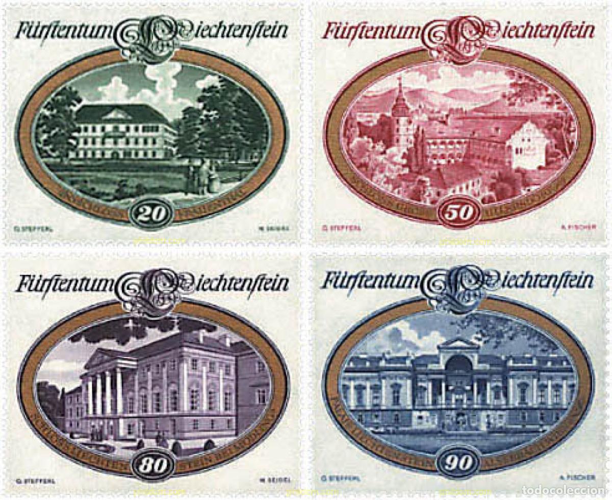 Sellos: 81639 MNH LIECHTENSTEIN 1977 CASTILLOS