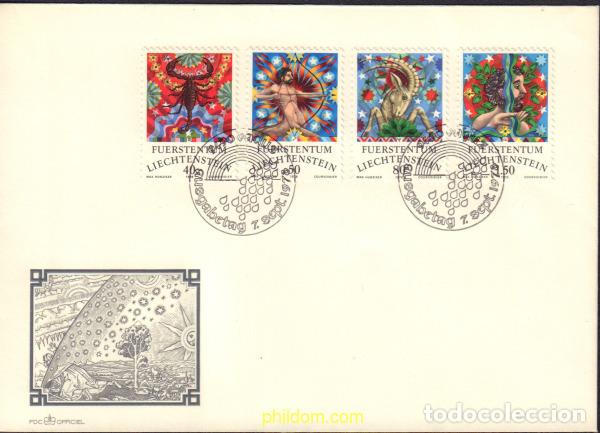 Sellos: 427246 MNH LIECHTENSTEIN 1978 SIGNOS DEL ZODIACO