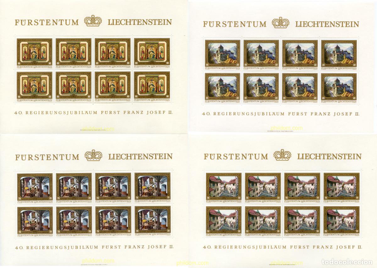 Timbres: 12514 MNH LIECHTENSTEIN 1978 40 ANIVERSARIO DEL REINADO DEL PRINCIPE FRANCISCO JOSE II