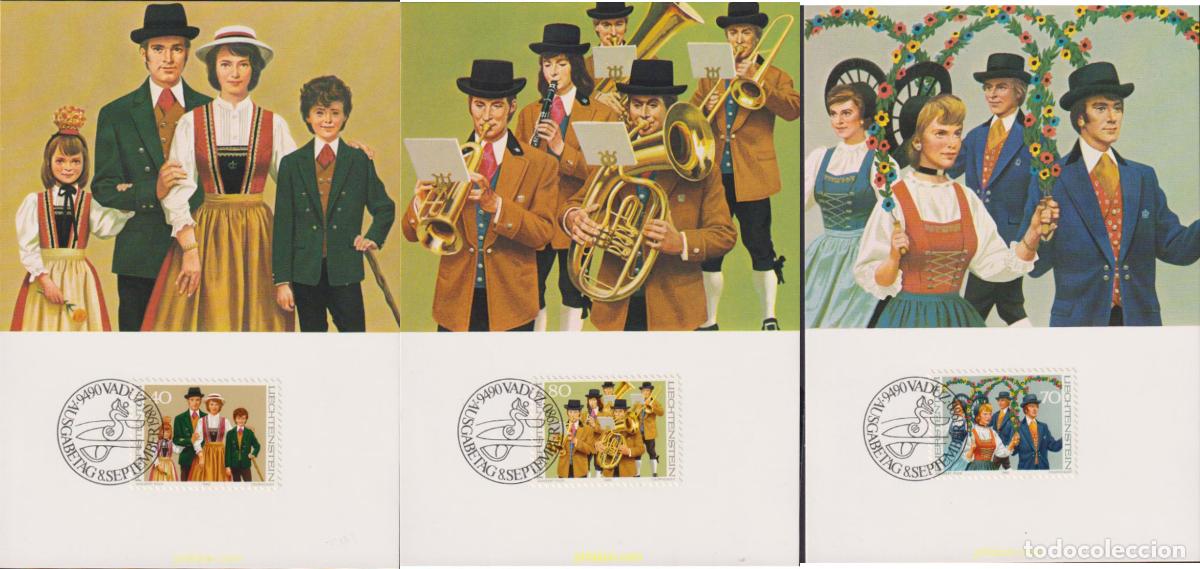 Stamps: 627283 MNH LIECHTENSTEIN 1980 TRAJES POPULARES