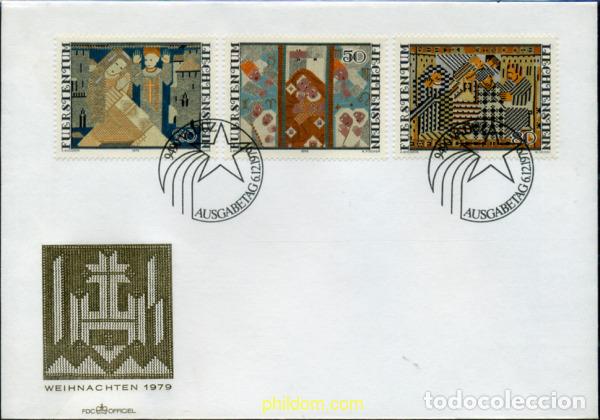 Stamps: 245494 MNH LIECHTENSTEIN 1979 NAVIDAD. TAPICES DE F. NIGG