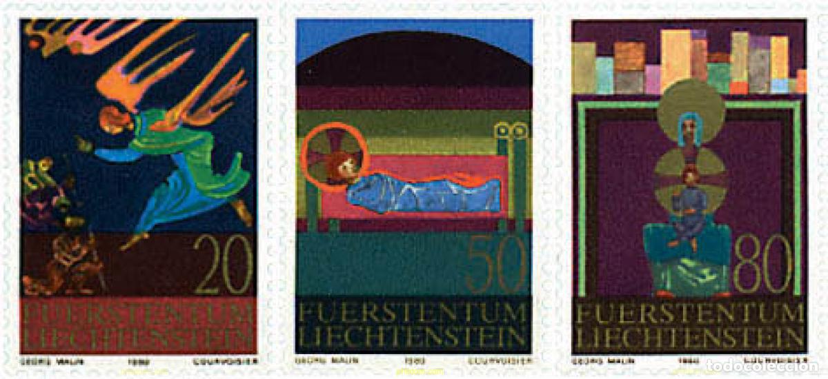 Briefmarken: 80007 MNH LIECHTENSTEIN 1980 NAVIDAD
