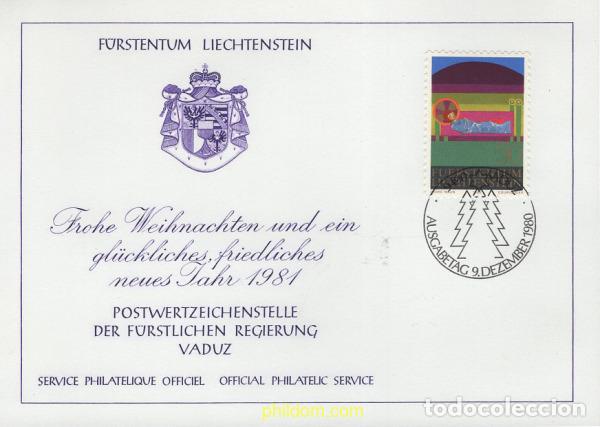 Sellos: 644957 MNH LIECHTENSTEIN 1980 NAVIDAD