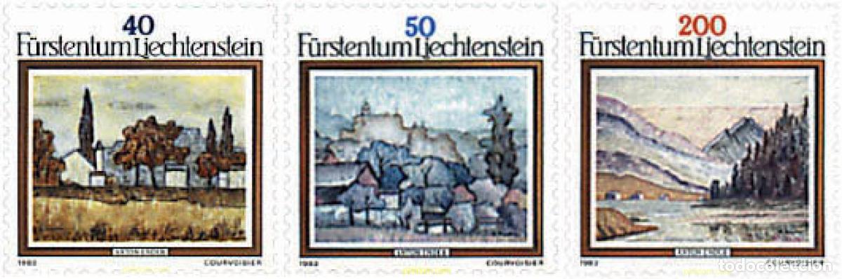 Sellos: 82234 MNH LIECHTENSTEIN 1983 PINTURAS DE ANTON ENDER