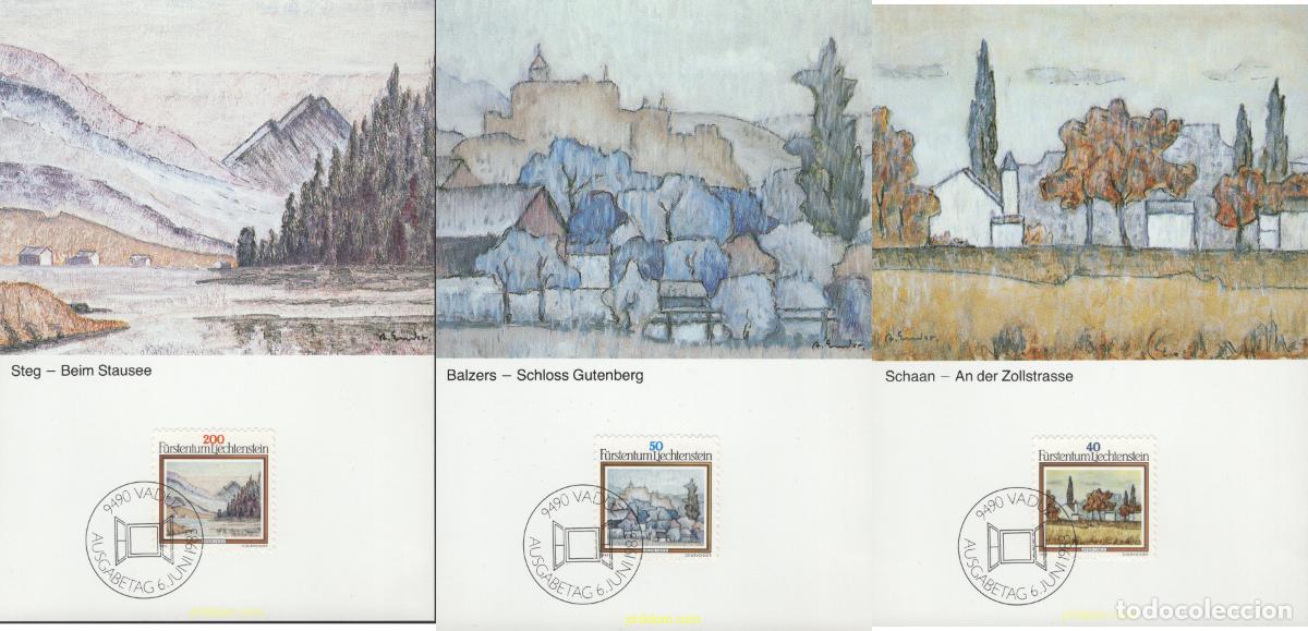 Sellos: 643854 MNH LIECHTENSTEIN 1983 PINTURAS DE ANTON ENDER