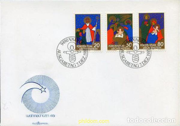 Sellos: 222415 MNH LIECHTENSTEIN 1981 NAVIDAD