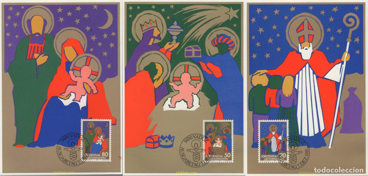 Sellos: 643962 MNH LIECHTENSTEIN 1981 NAVIDAD