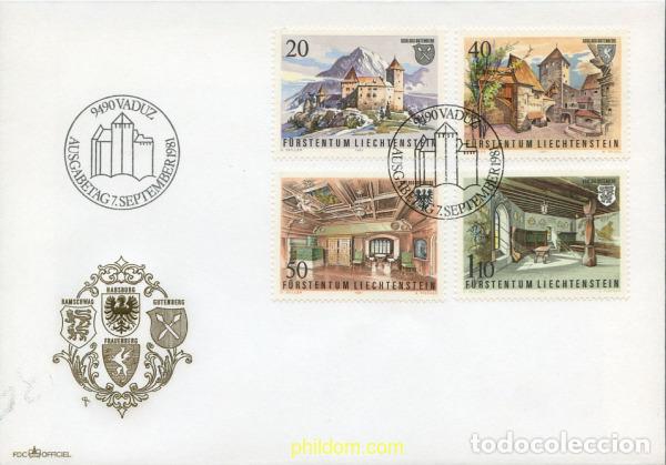 Sellos: 222407 MNH LIECHTENSTEIN 1981 CASTILLO DE GUTENBERG