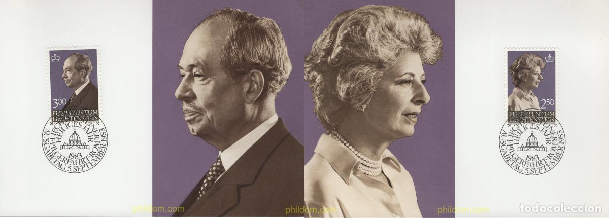Sellos: 643858 MNH LIECHTENSTEIN 1983 RETRATOS DE LOS PRINCIPES