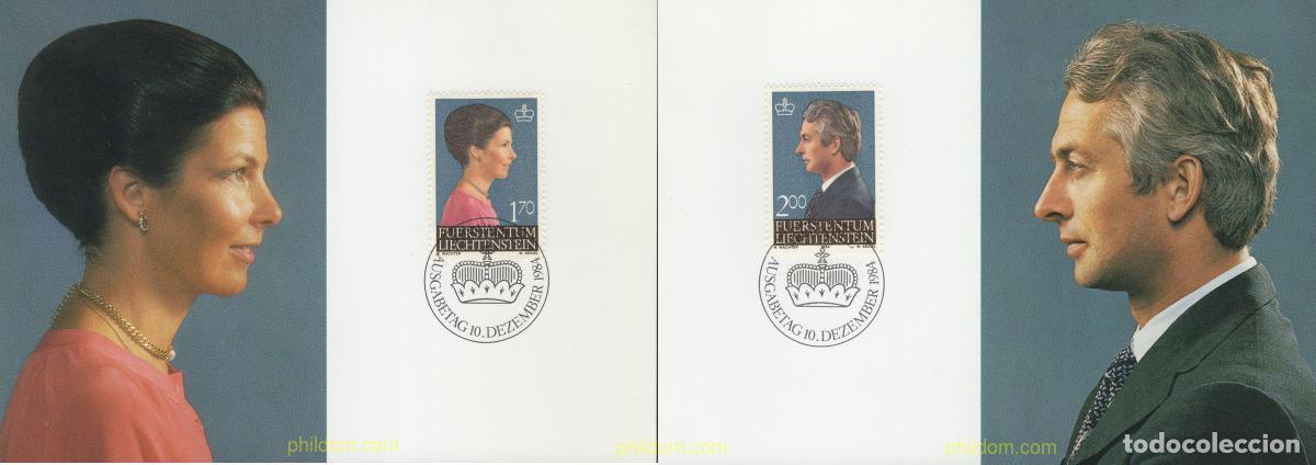 Timbres: 643873 MNH LIECHTENSTEIN 1984 RETRATOS DE LOS PRINCIPES
