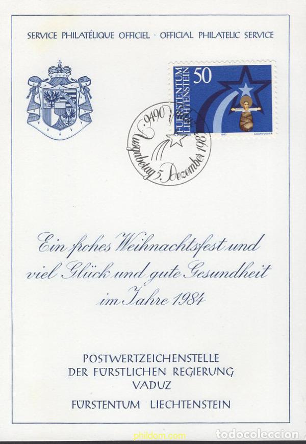 Timbres: 644907 MNH LIECHTENSTEIN 1983 NAVIDAD