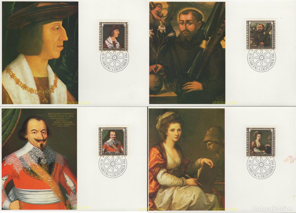 Timbres: 643950 MNH LIECHTENSTEIN 1982 VISITANTES CELEBRES