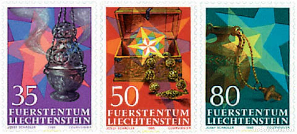 Sellos: 77647 MNH LIECHTENSTEIN 1985 NAVIDAD