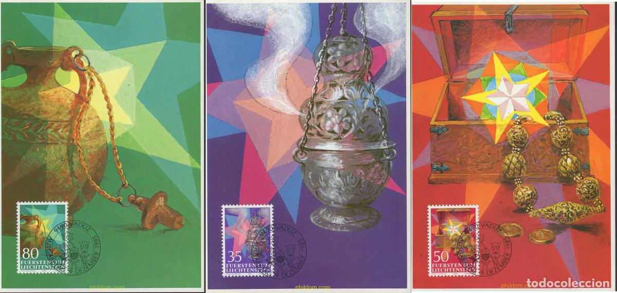 Sellos: 643934 MNH LIECHTENSTEIN 1985 NAVIDAD