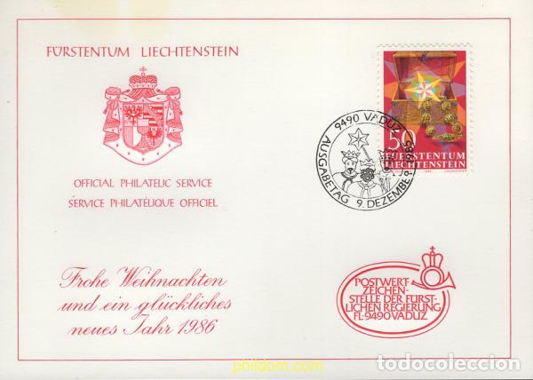 Sellos: 644128 MNH LIECHTENSTEIN 1985 NAVIDAD