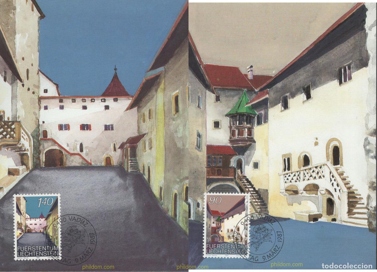 Sellos: 643884 MNH LIECHTENSTEIN 1987 CASTILLO DE VADUZ