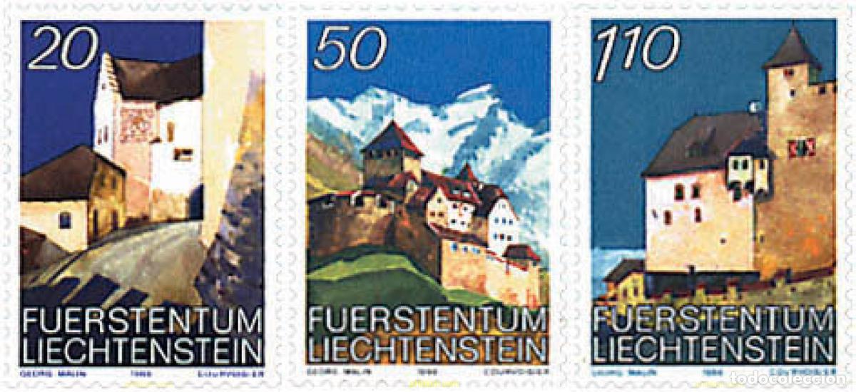 Sellos: 79794 MNH LIECHTENSTEIN 1986 CASTILLO DE VADUZ