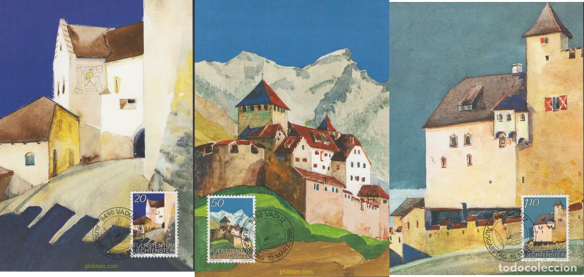 Briefmarken: 643931 MNH LIECHTENSTEIN 1986 CASTILLO DE VADUZ