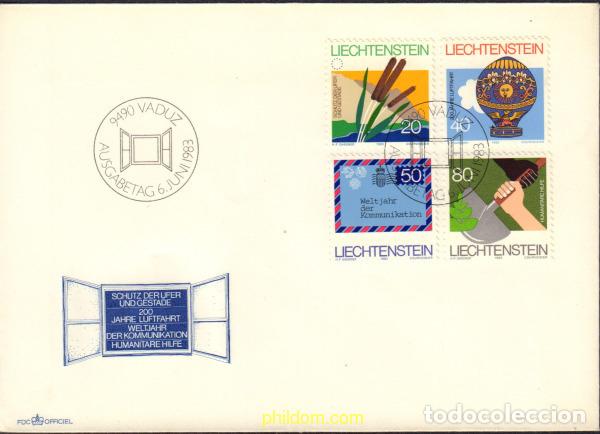 Briefmarken: 427266 MNH LIECHTENSTEIN 1983 ANIVERSARIOS Y CAMPA&Ntilde;AS INTERNACIONALES